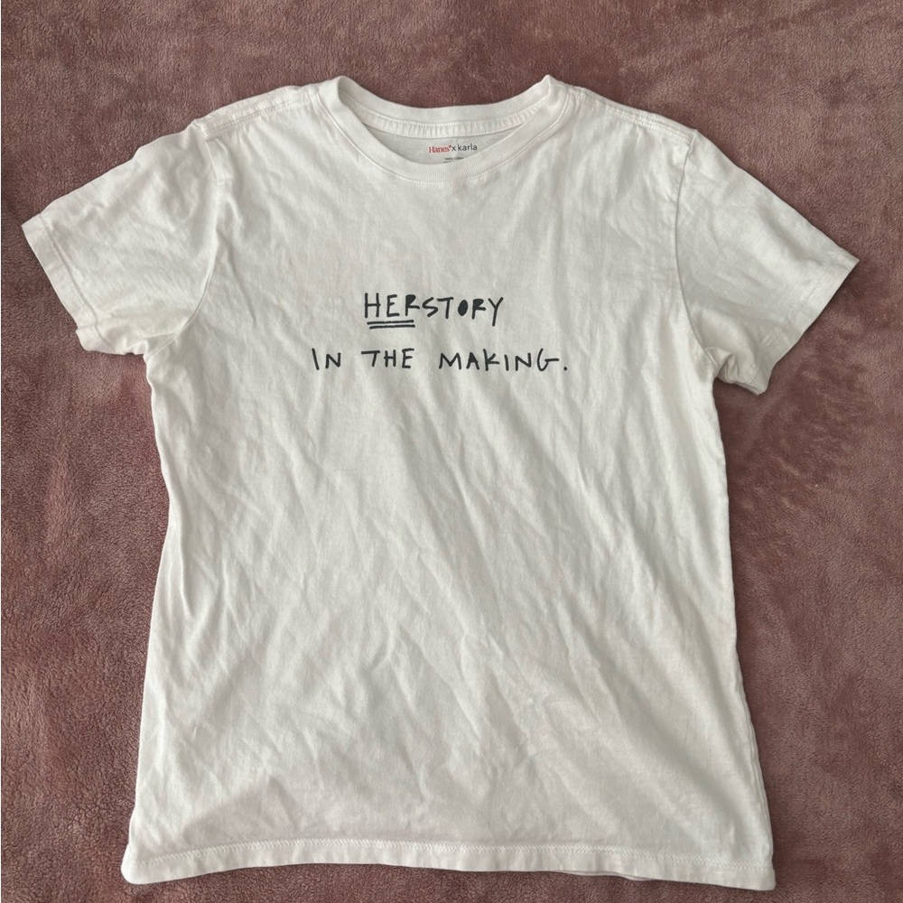 White Graphic T-Shirt